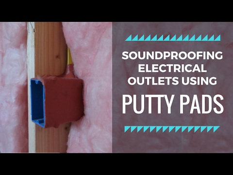 Soundproofing electrical outlets in walls